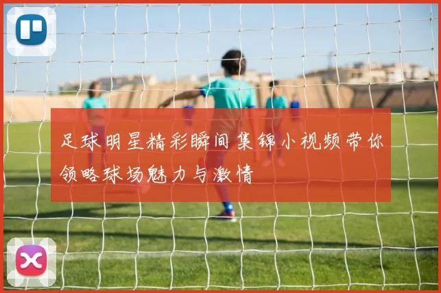 足球明星精彩瞬间集锦小视频带你领略球场魅力与激情