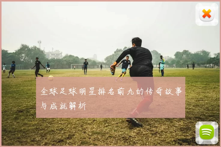 全球足球明星排名前九的传奇故事与成就解析